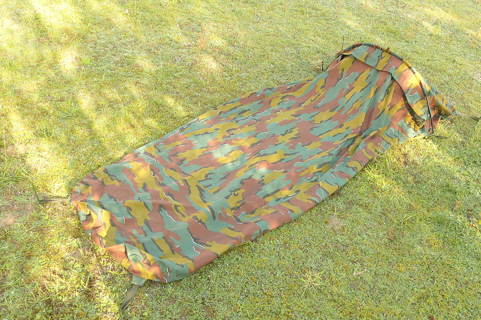 BE Belgium Special Forces Bivy Bag Jigsaw Camo Gore-TEX Bivy Bag Tent Carinthia