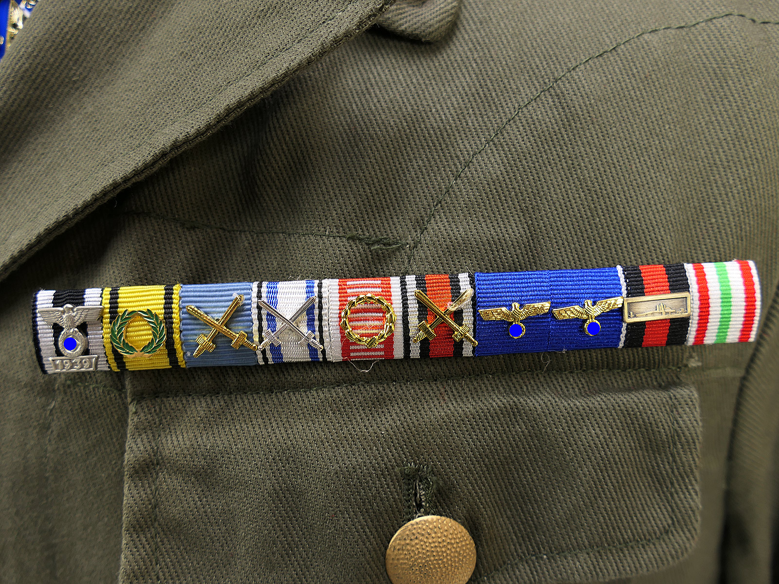 Uniform of Field Marshal Erwin Rommel, Afrika Korps; Knight’s Cross of the Pour le Mérite with General’s Sash