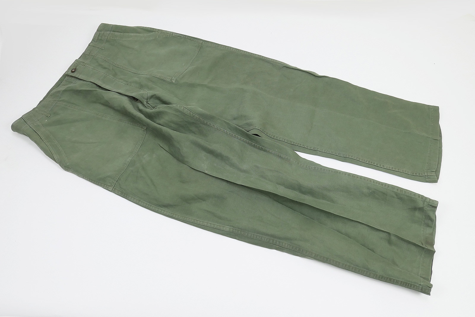 P1540965 Original US Vintage Trousers Vietnam Korea Era 1950s with measurements