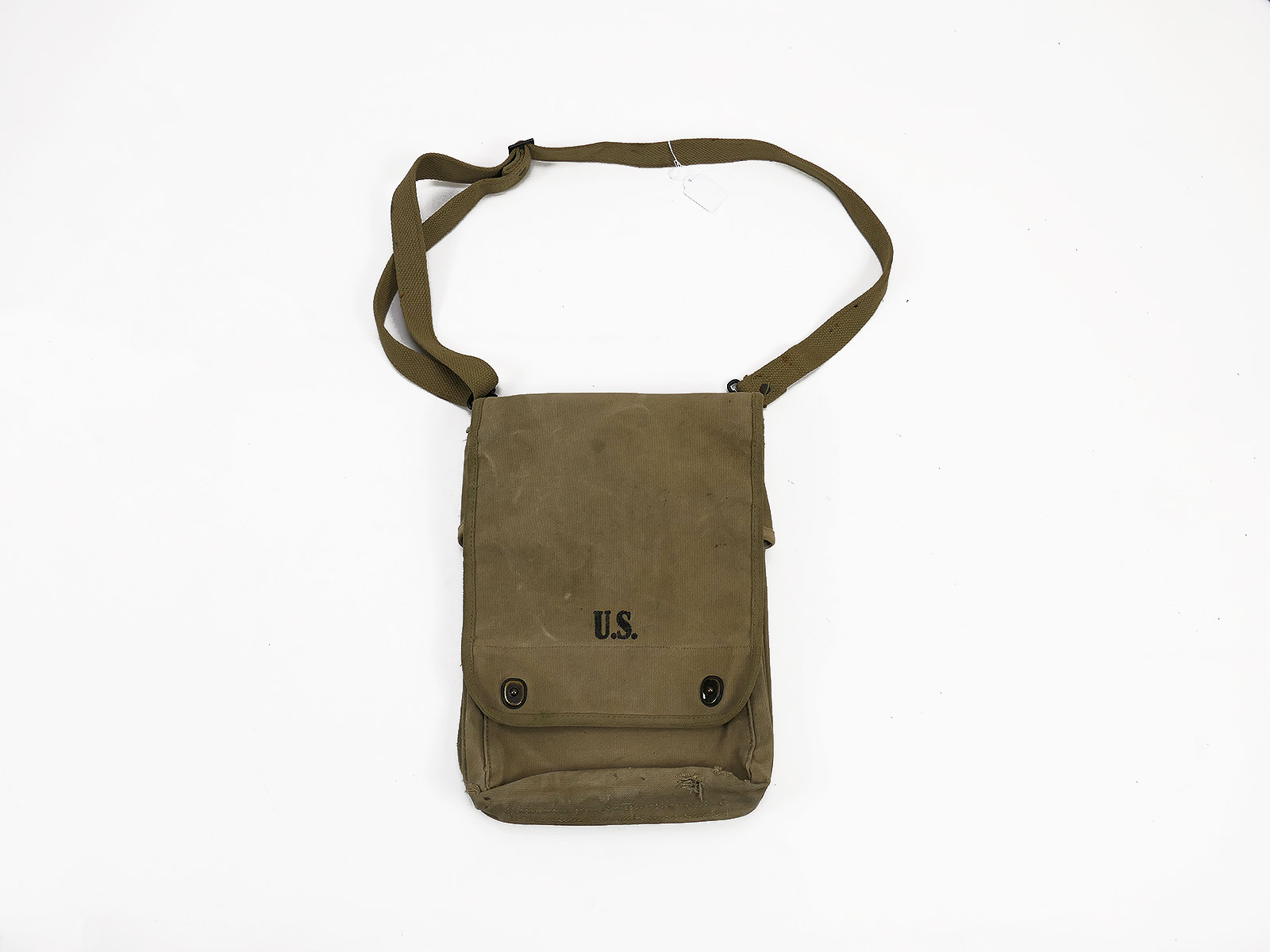 Original US ARMY WW2 map case barn find Bastogne BOYT 42 / Collection BATTLE WORN