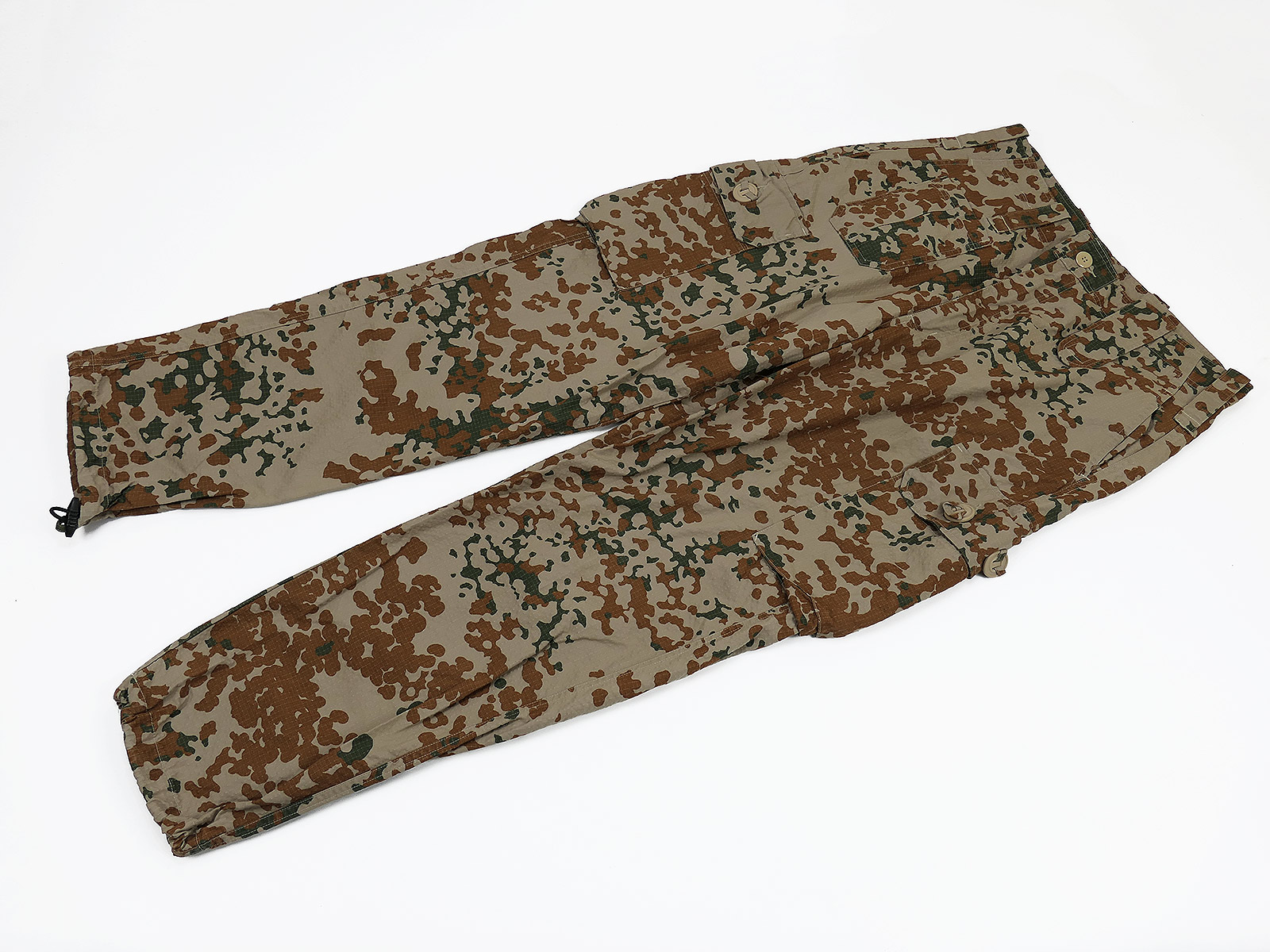 Denmark DK ARMY Original Combat Trousers Desert Ripstop Flecktarn Desert Camouflage Gr.15 Camouflage Trousers