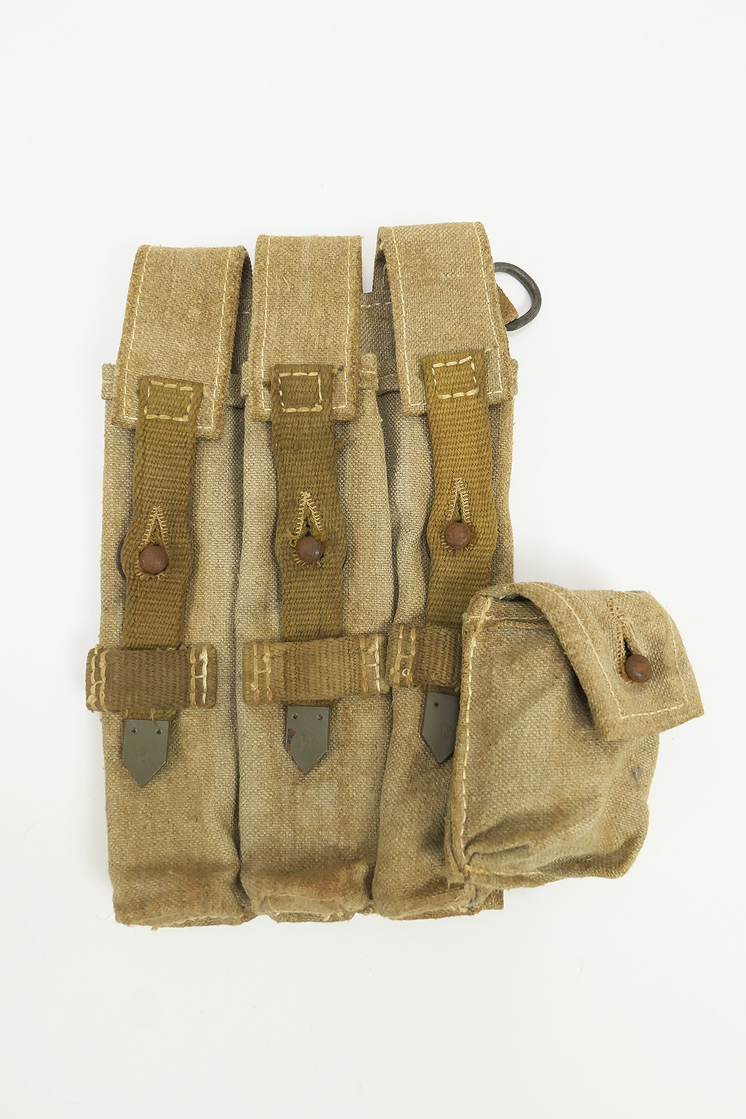 #C Wehrmacht MP 38/40 magazine pouch MP38 MP40 web canvas pouch