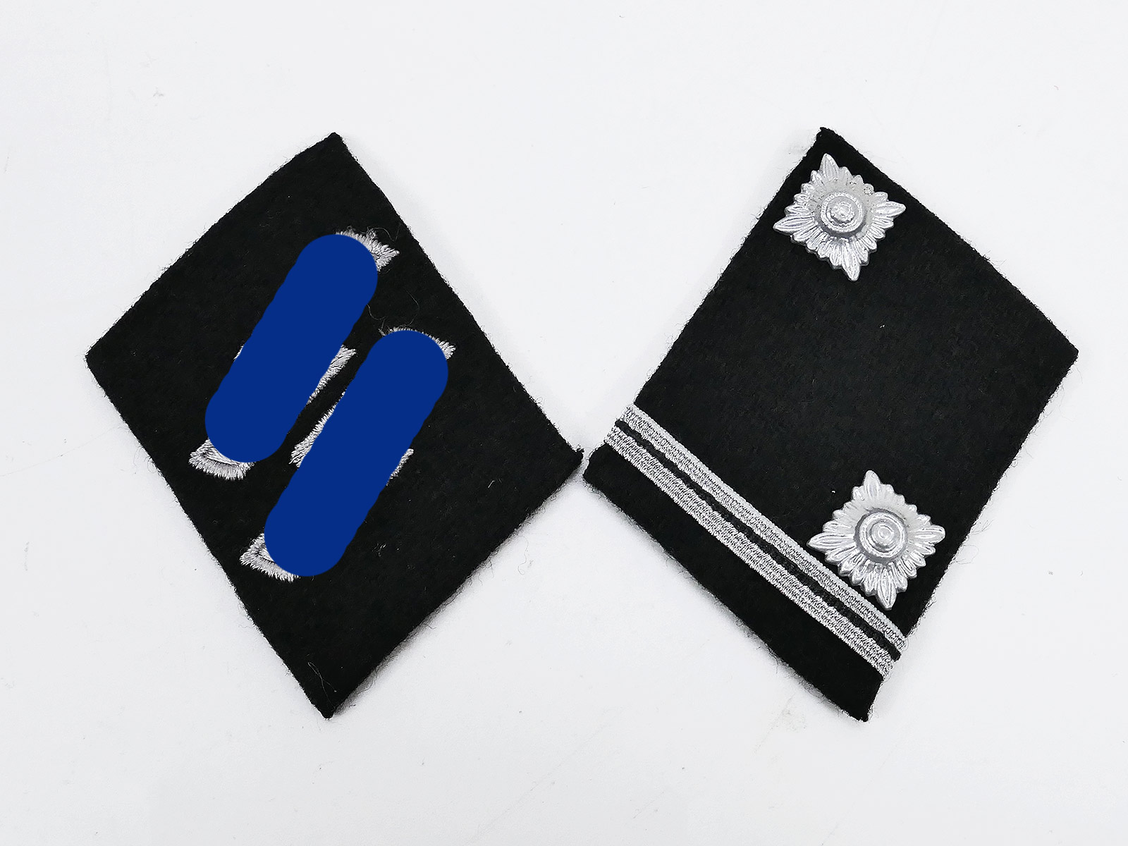 Waffen SS Collar Mirror Field Blouse / Hauptscharführer Oberfeldwebel