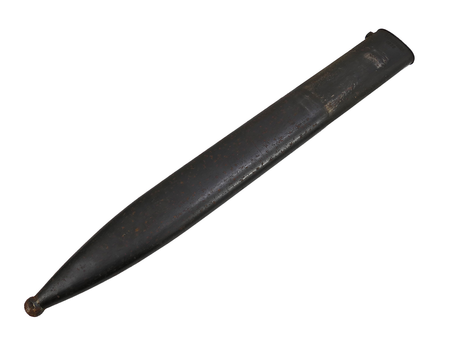 Wehrmacht M84/98 bayonet by Jos Corts, 1940 K98 carbine / fixed bayonet with scabbard, BATTLE-WORN