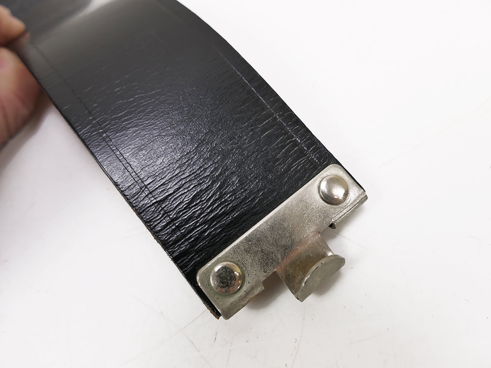 Vintage leather belt / belt strap, 110cm, COLLECTION BATTLE WORN