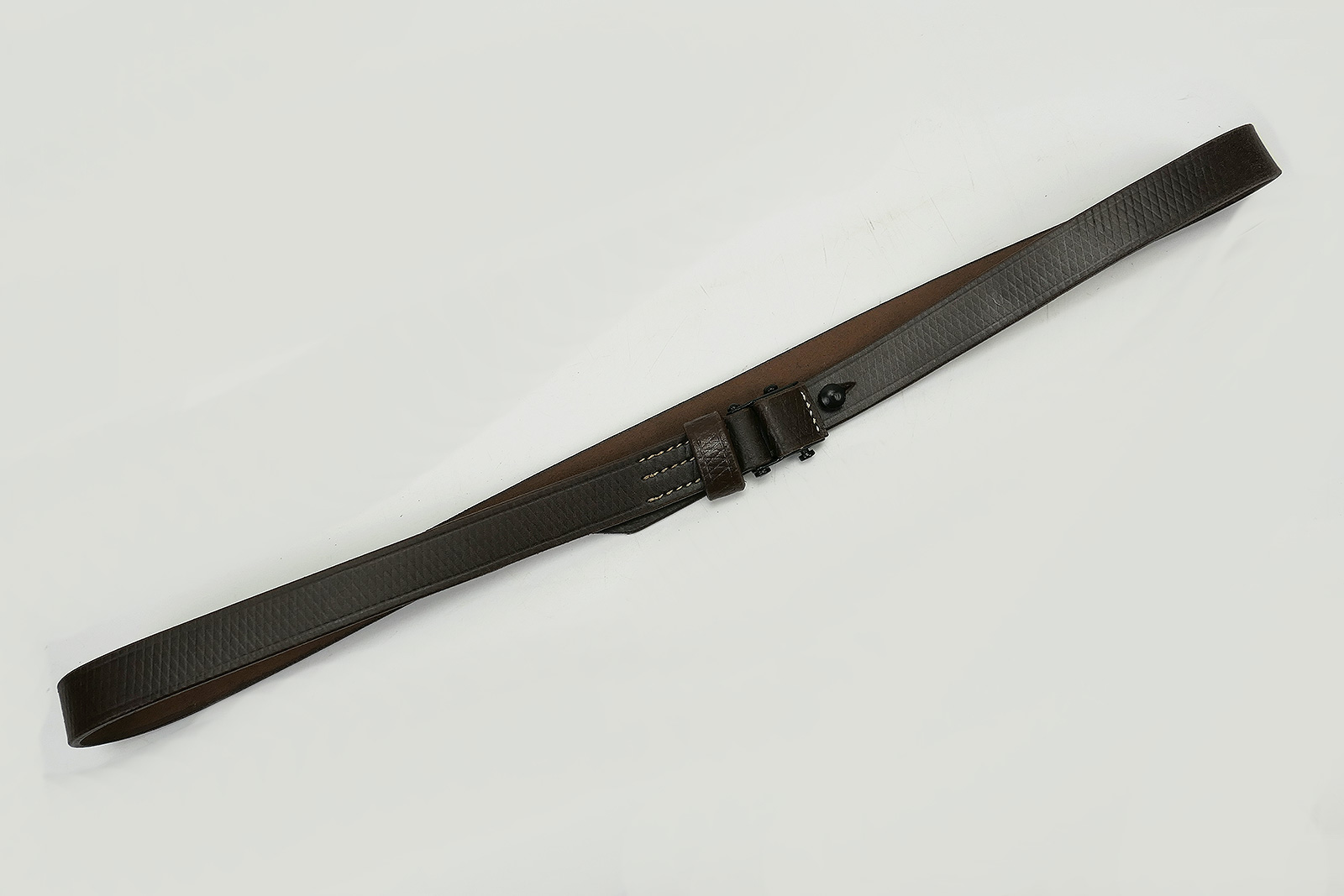 Wehrmacht MP40 MP38 Strap Brown / Leather Carrying Strap Leather Strap + Rivet