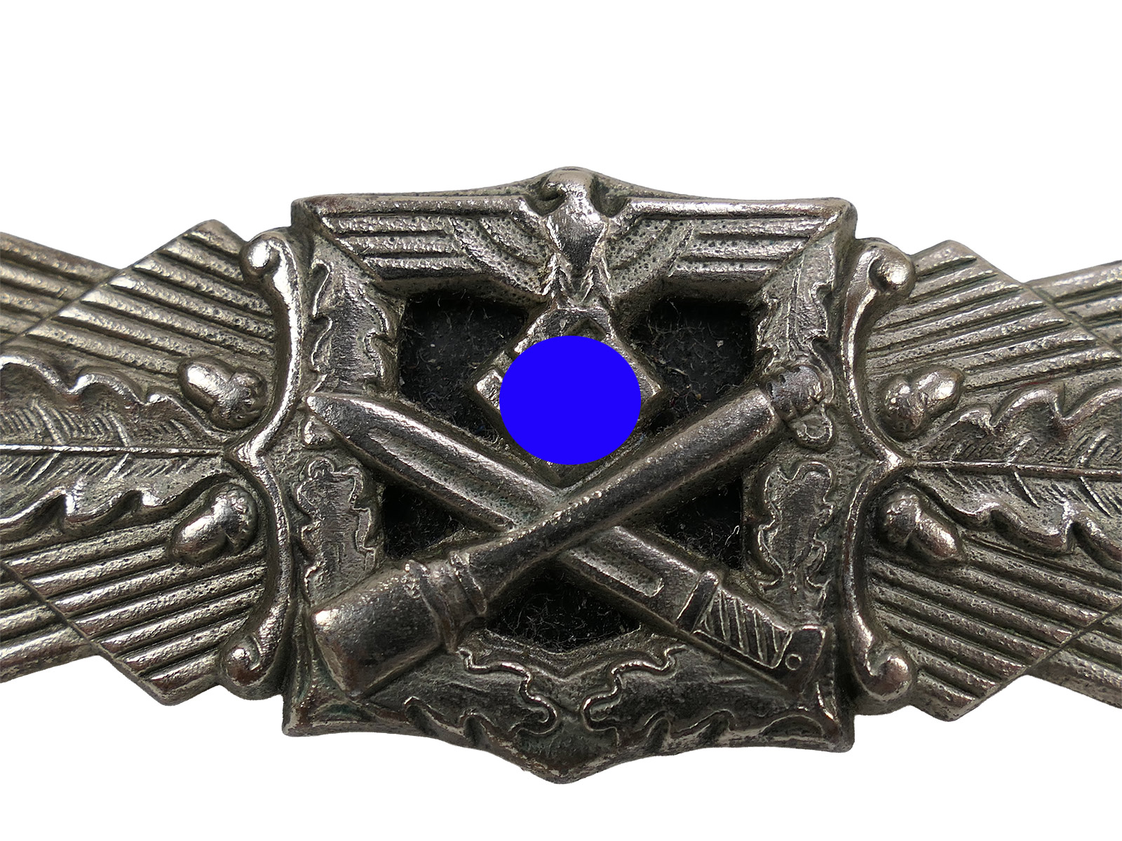 Wehrmacht Original Close Combat Clasp, Silver Class, FLL Peekhaus Berlin