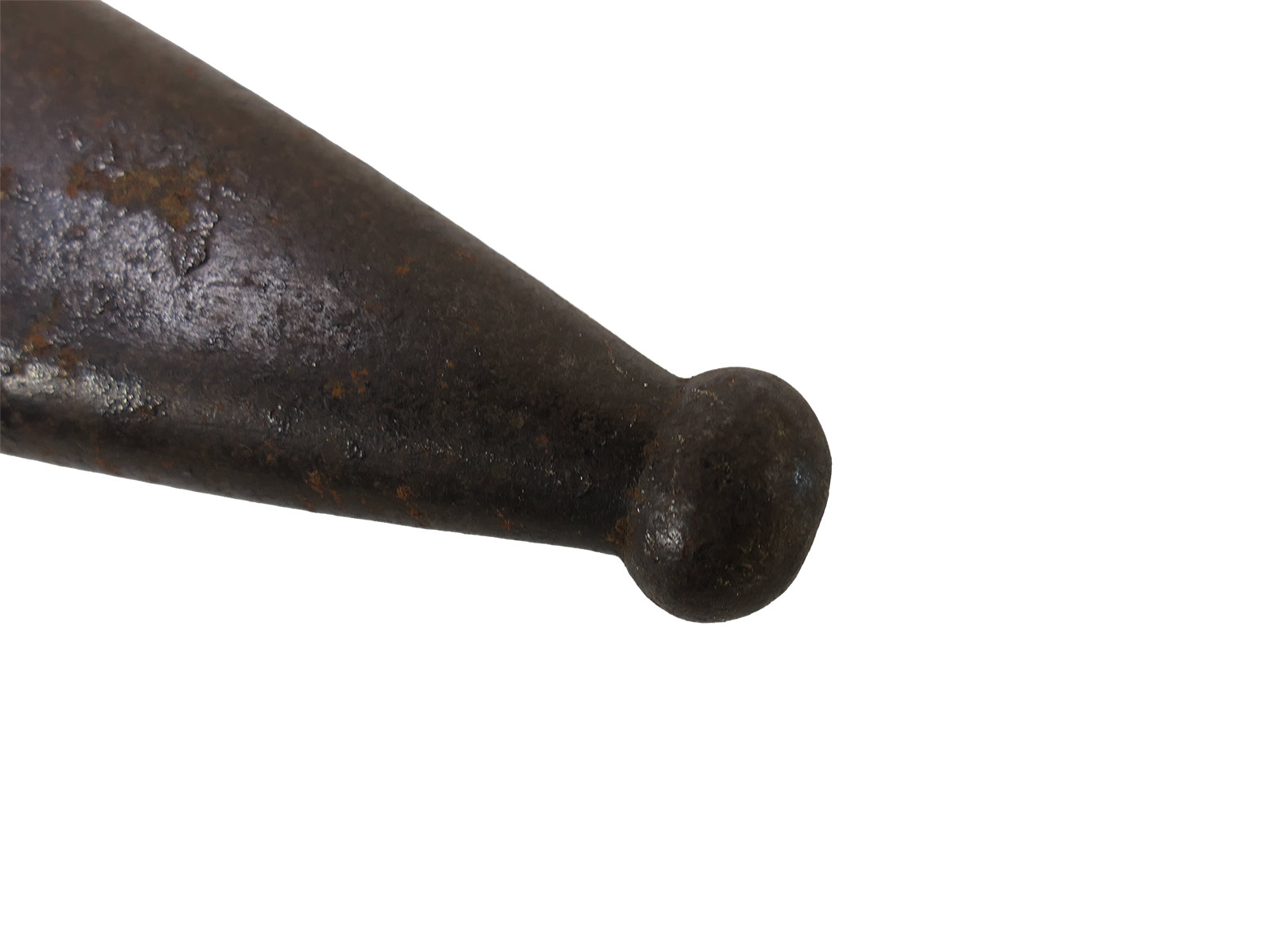 SET: Wehrmacht M84/98 bayonet for the K98 carbine / sidearm with scabbard + belt loop – BATTLE WORN