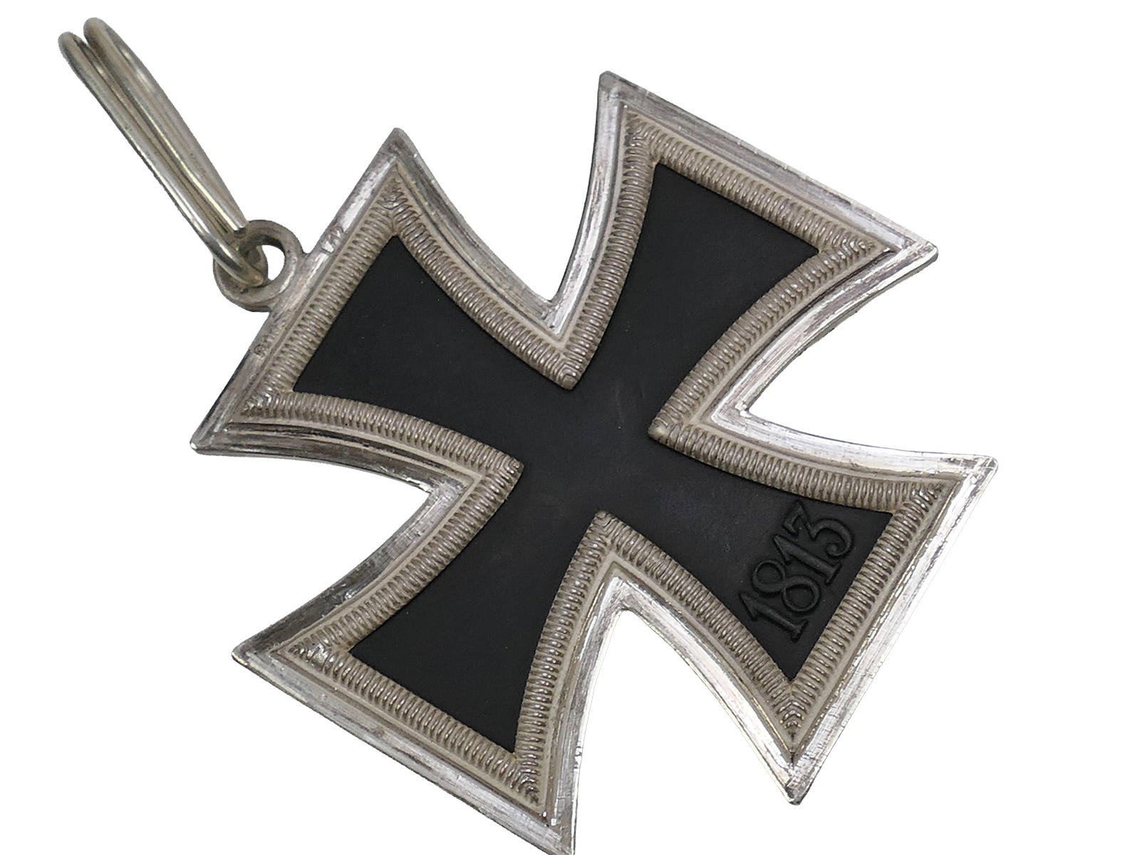 Wehrmacht Knight’s Cross of the Iron Cross L/12 C.E. Juncker 800-part silver museum replica