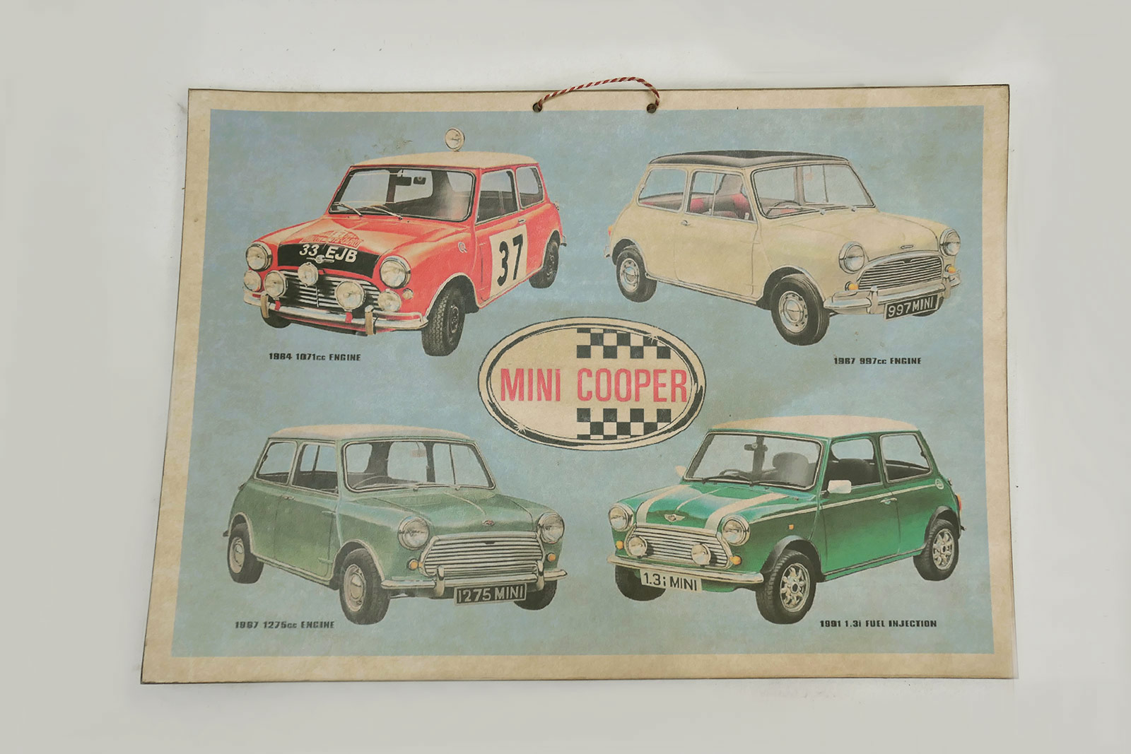 P1220712 Image Poster Poster - Mini Cooper Nostalgia