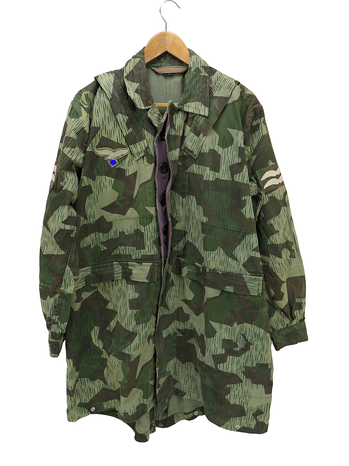 Luftwaffe Paratrooper Duffle Bag, Size 1, Splinter Camouflage with Insignia – COLLECTION BATTLE WORN