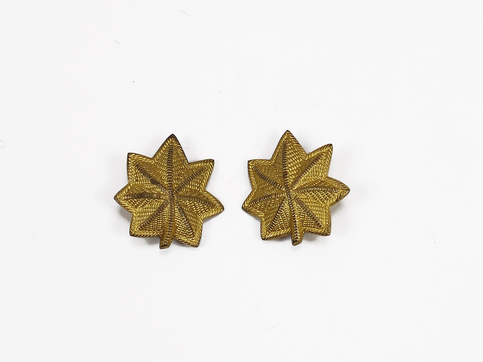 US Army WW2 rank insignia MAJOR pair 26mm