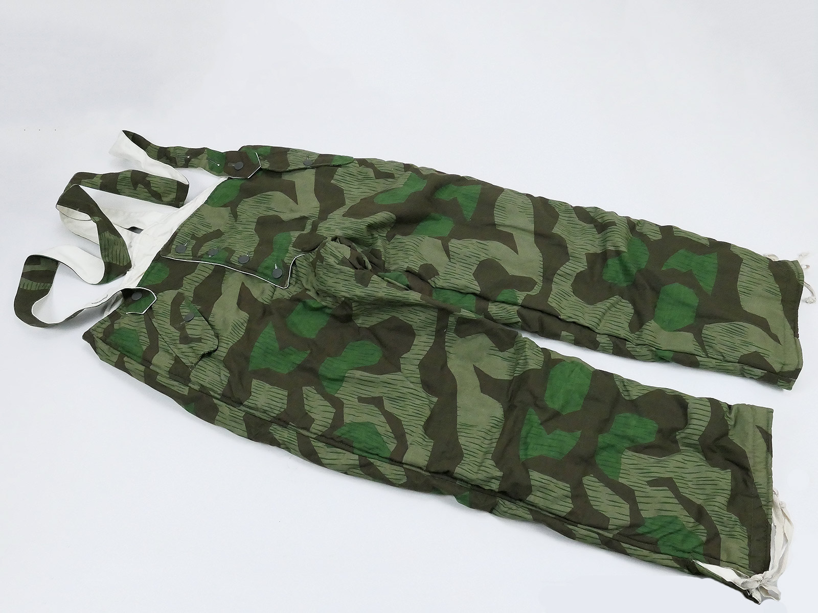 P1302534 NEU Wehrmacht Winterwendehose Wendehose Tarnhose Winterhose Splittertarn weiß