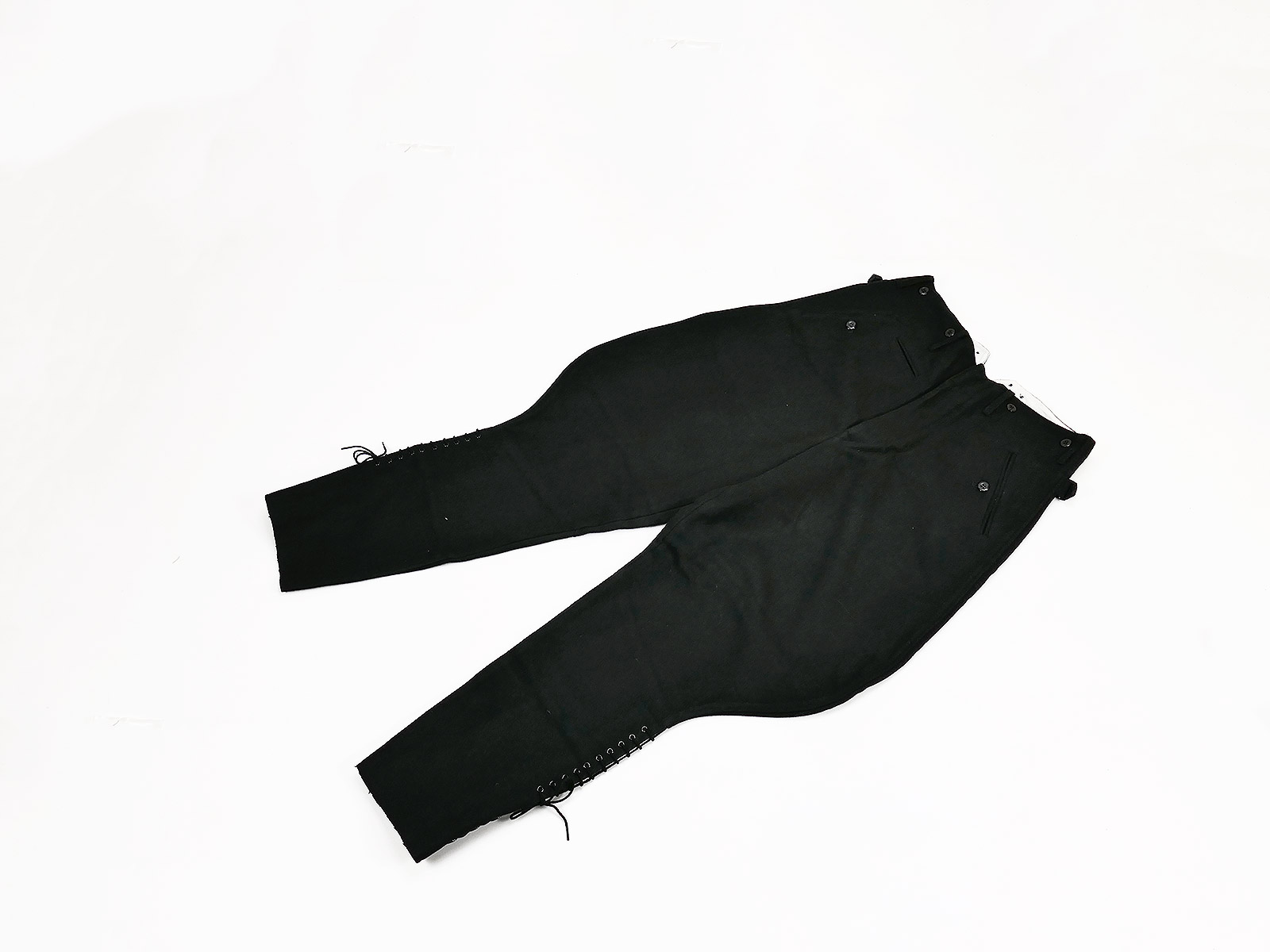 General ASS M32 Uniform Breeches Riding Breeches Uniform Wool Breeches Riding Breeches Black 