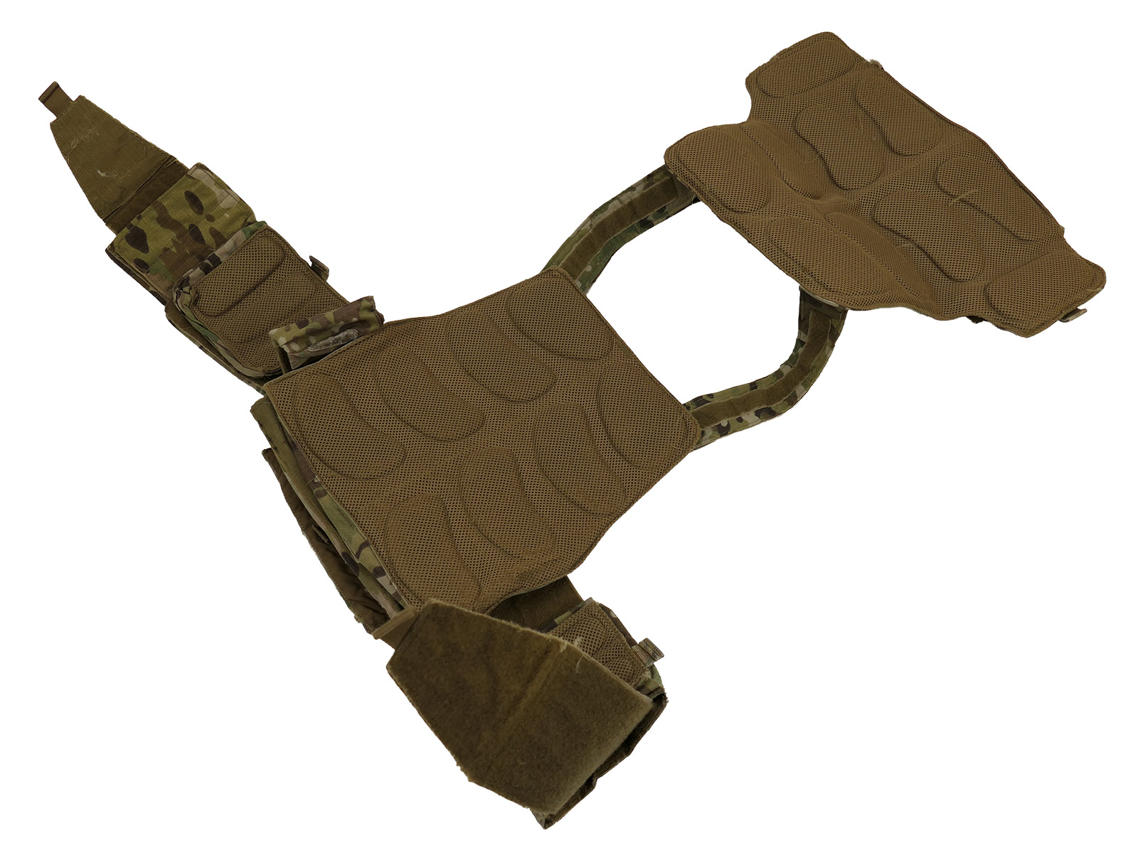 #4/ Denmark Danish Army MultiCam Plate Carrier Tactical Vest Body Armour Size S/M