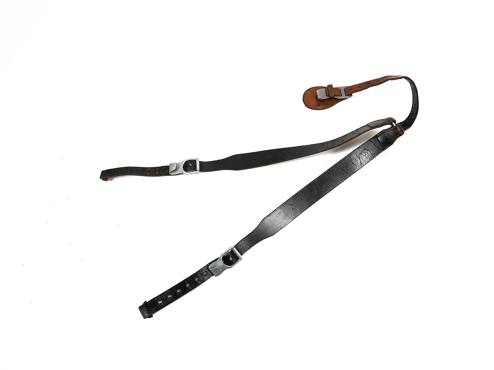 Type Luftwaffe Y-strap leather belt for carrying paratroopers SAMMLUNG