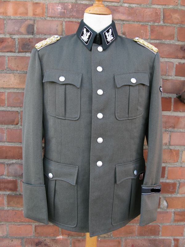 Gabardine Rock Example of an Elite Uniform after a Template / Screenplay / Film Props