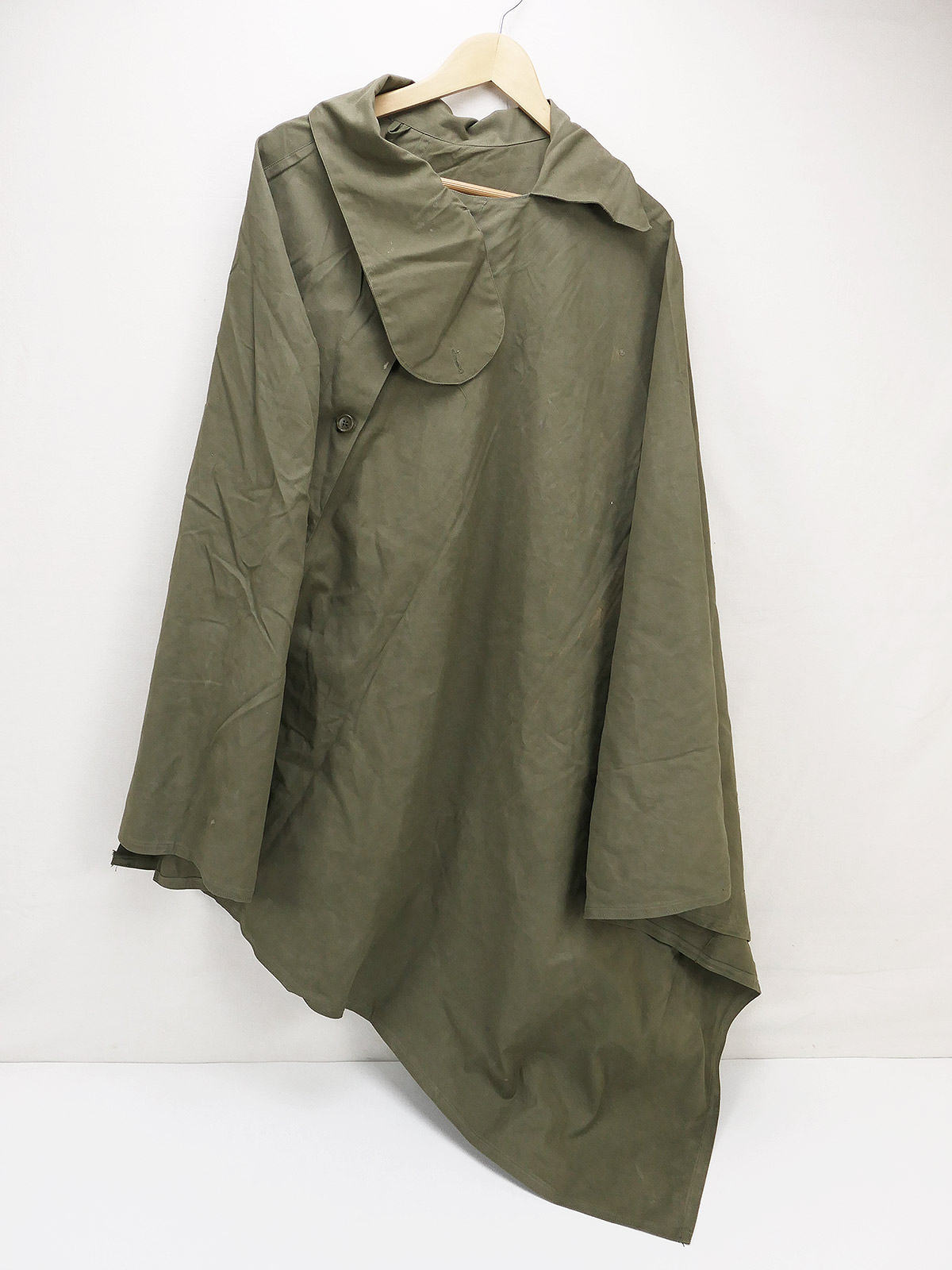 WW2 British Army MKVII Waterproof Cape / Ground Sheet Cape Underlay 1945 WD