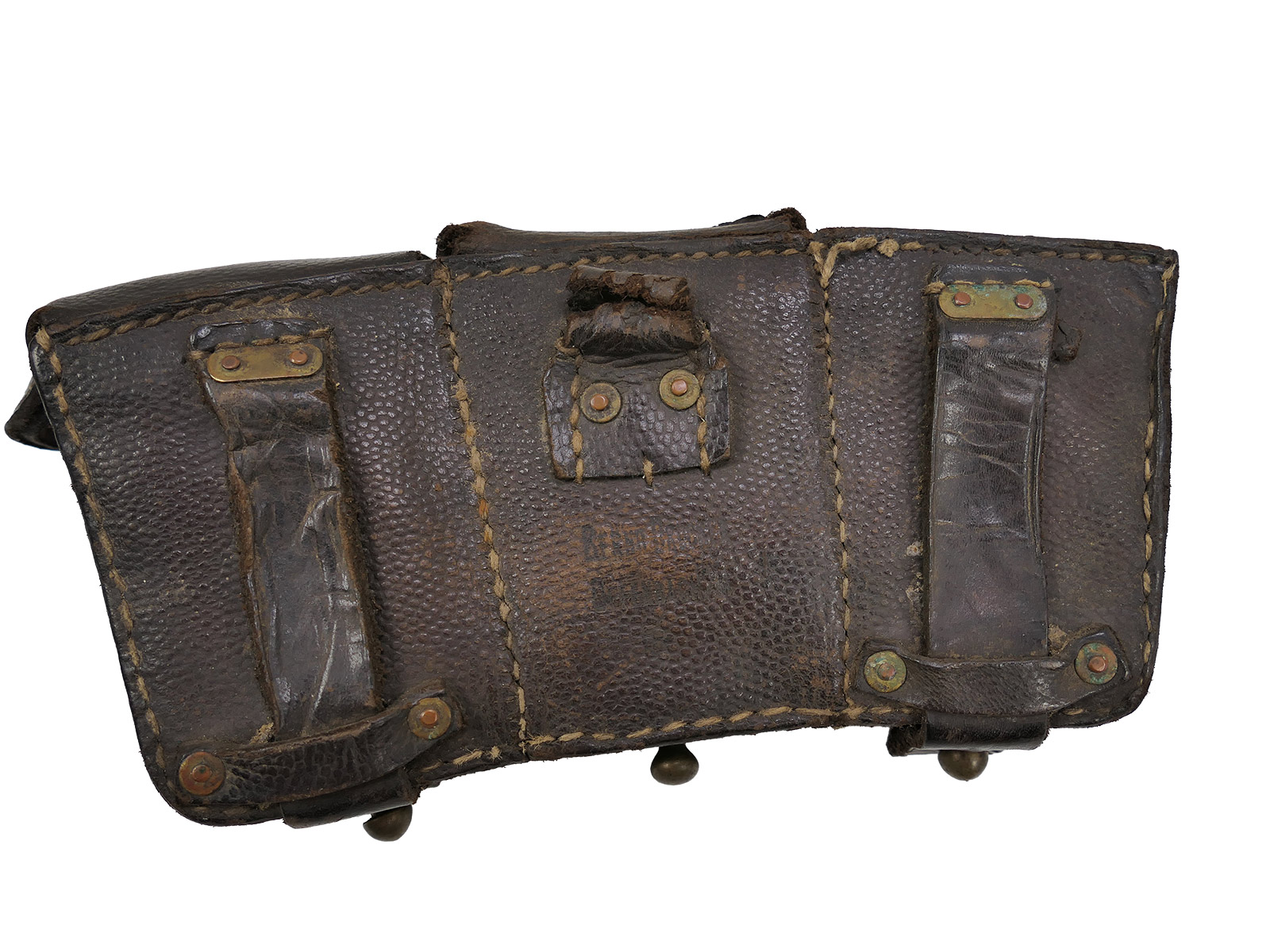 2x spare parts holders, original WK1 cartridge pouches, DIY items, incomplete, COLLECTION BATTLE WORN