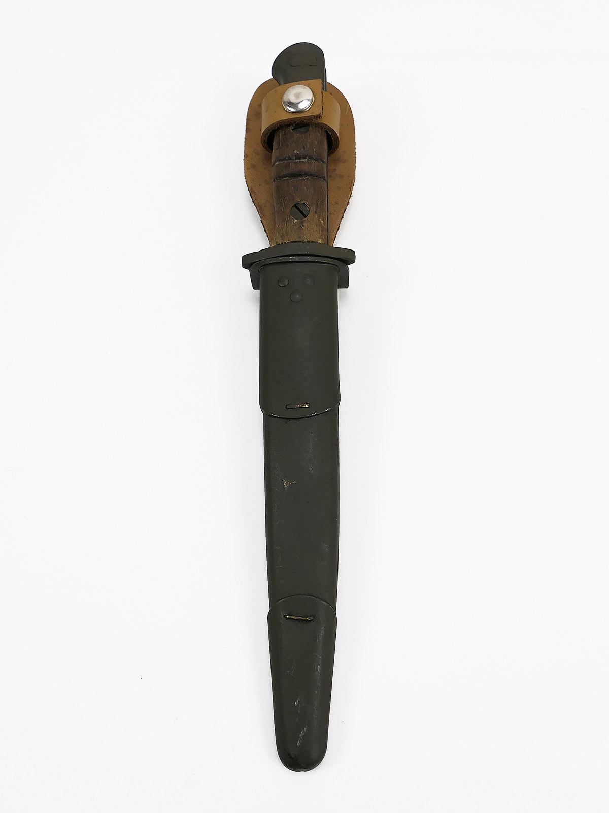 Original WW1 US Pattern Bayonet 1903 Remington 5-17 shortened blade with scabbard