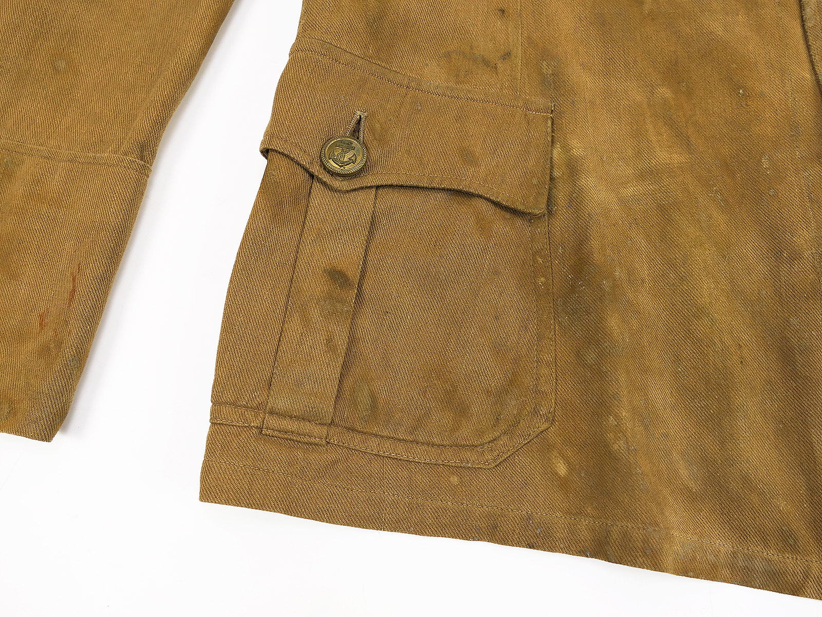 Original tropical field blouse, Kriegsmarine uniform jacket, Dunker & Stachowski, Hamburg COLLECTION
