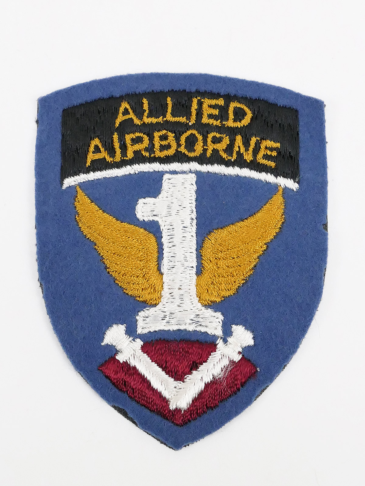 P1657953 WW2 US Patch Original Badge WW2 American Allied Airborne machine embroidered on felt