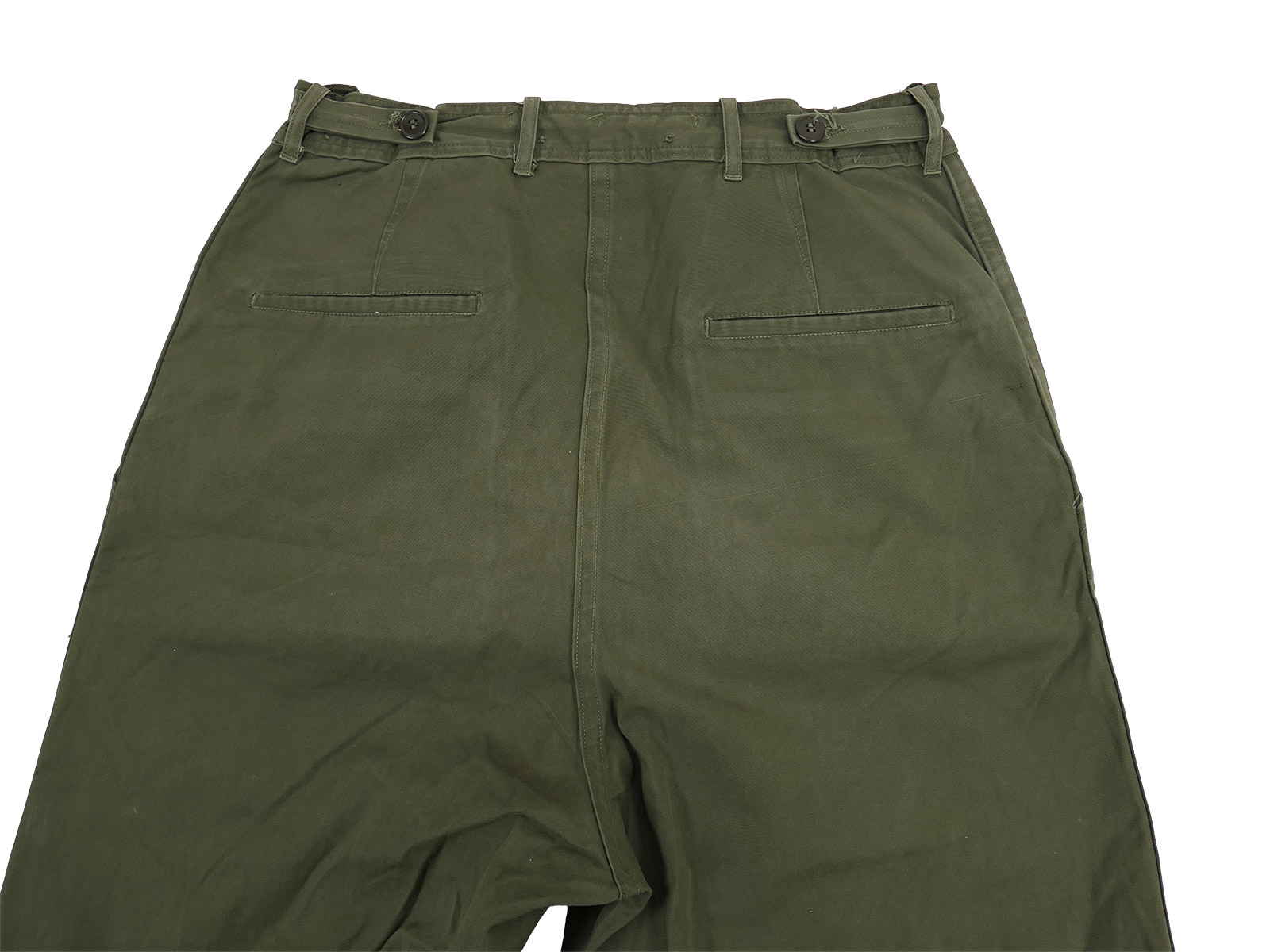 #A One-off item: US WW2 vintage M43 trousers (M1943 field trousers) – BATTLE WORN collection