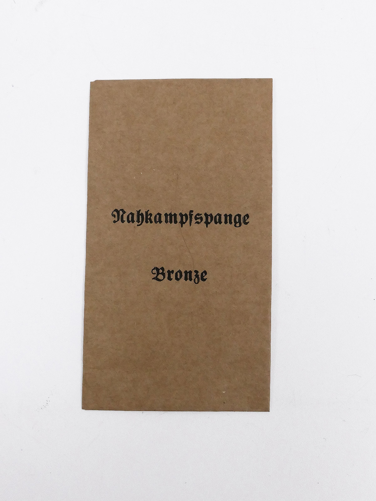 Award Bag for Orders + Decorations - Close Combat Clasp Bronze