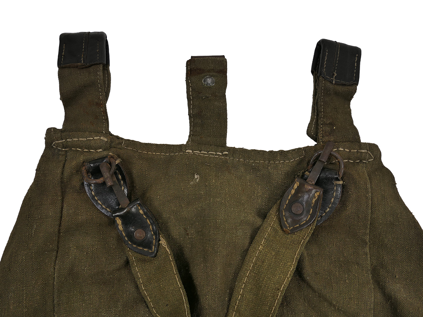 WW2 Wehrmacht Original M31 Bread Bag with Strap – COLLECTION, BATTLE-WORN