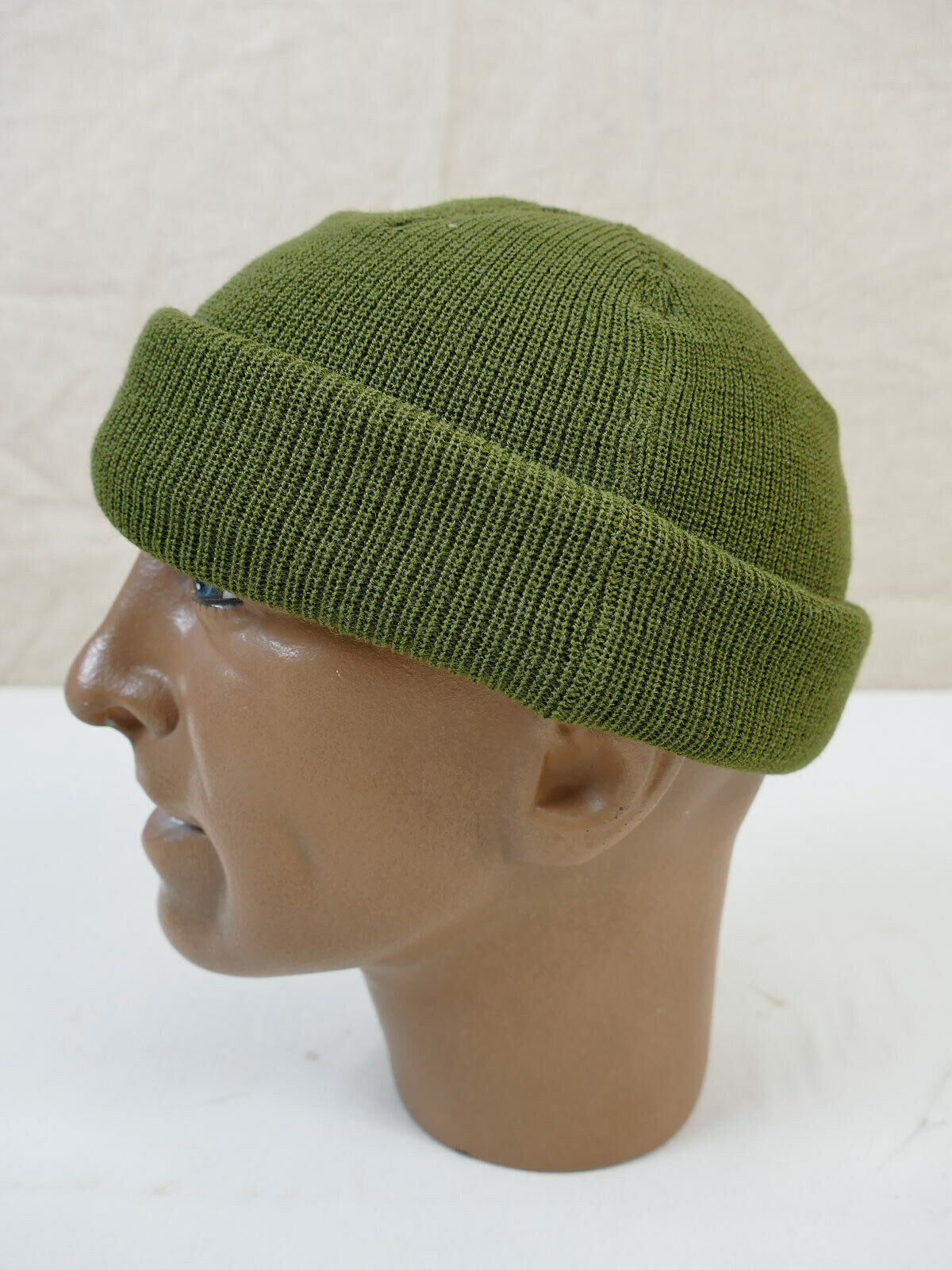 US ARMY WW2 A4 Mechanic wool cap Mechanic knitted cap olive cap Jeep Medium