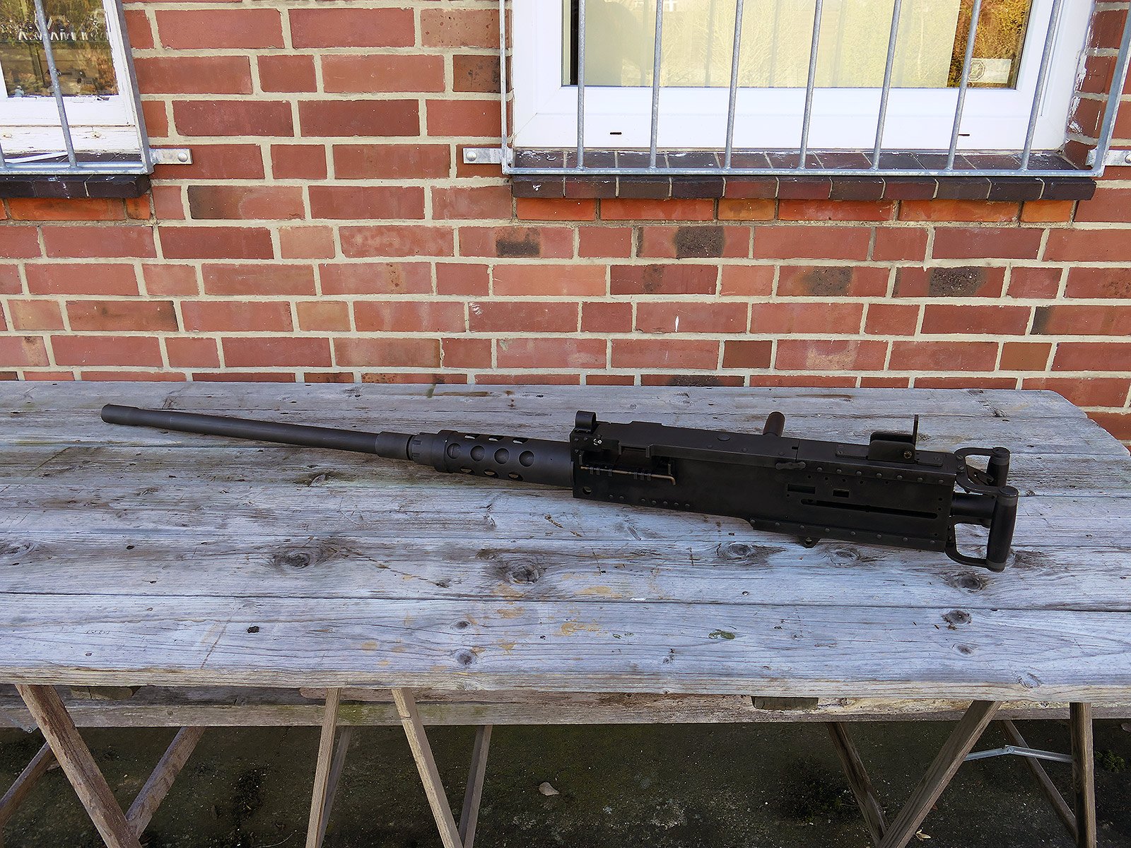 #1 Browning Machine Gun MG Cal. 50 M2 - Model - 1:1 metal replica barrel dismountable 