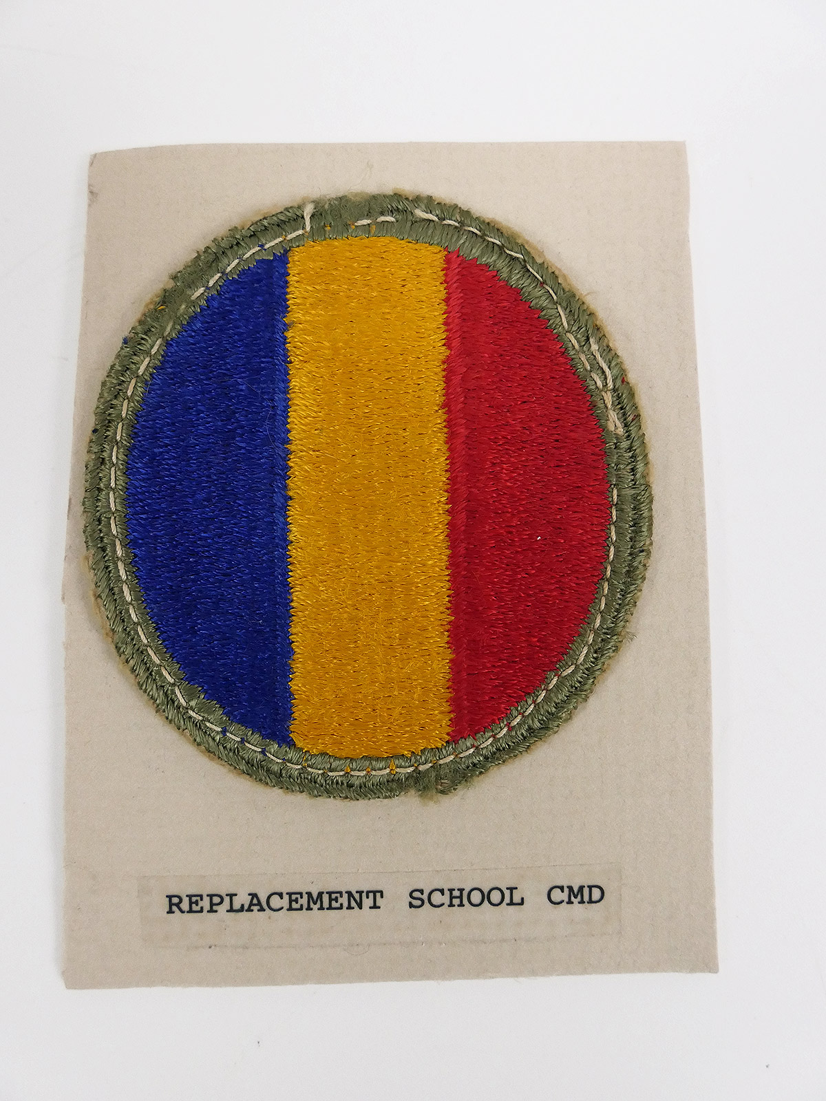 Original US ARMY WW2 Badge Replacement School CMD Patch - Command / Special Units