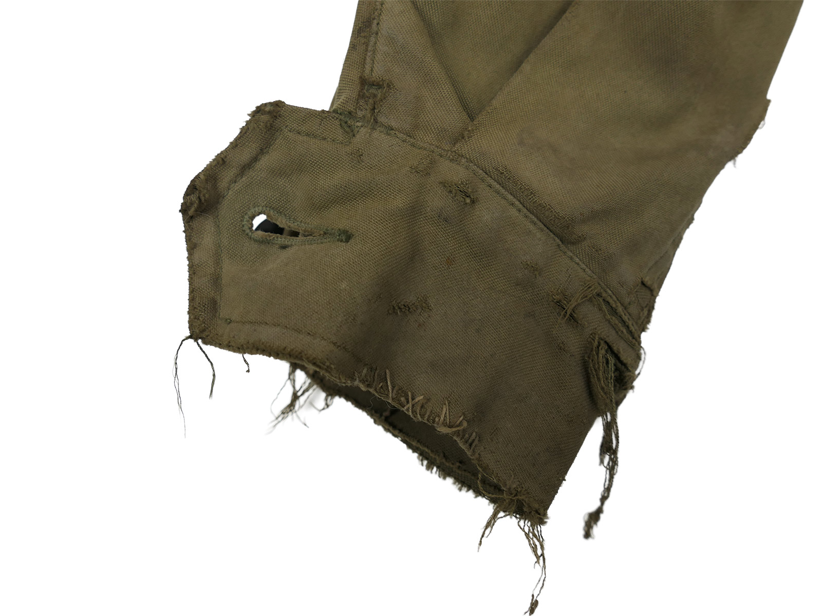 Original US Army WW2 M-1943 Field Jacket, size 36R, BATTLE WORN