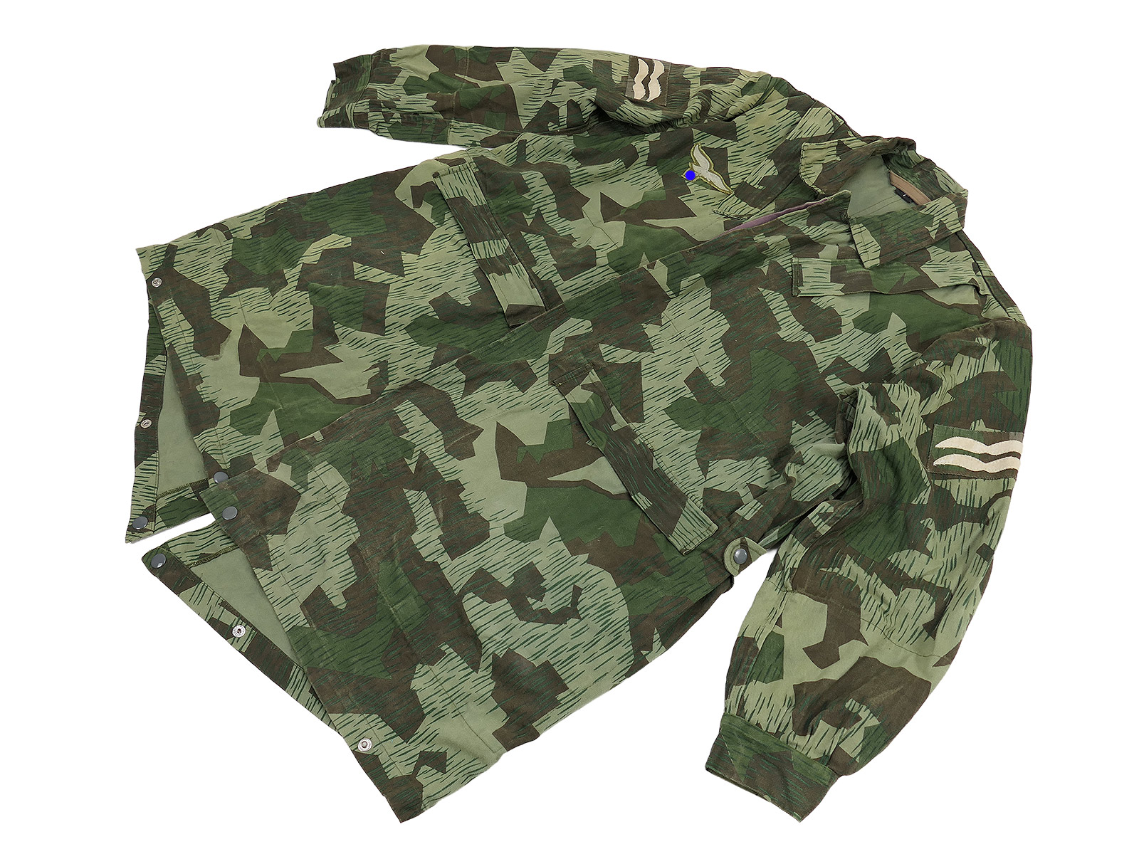 Luftwaffe Paratrooper Duffle Bag, Size 1, Splinter Camouflage with Insignia – COLLECTION BATTLE WORN