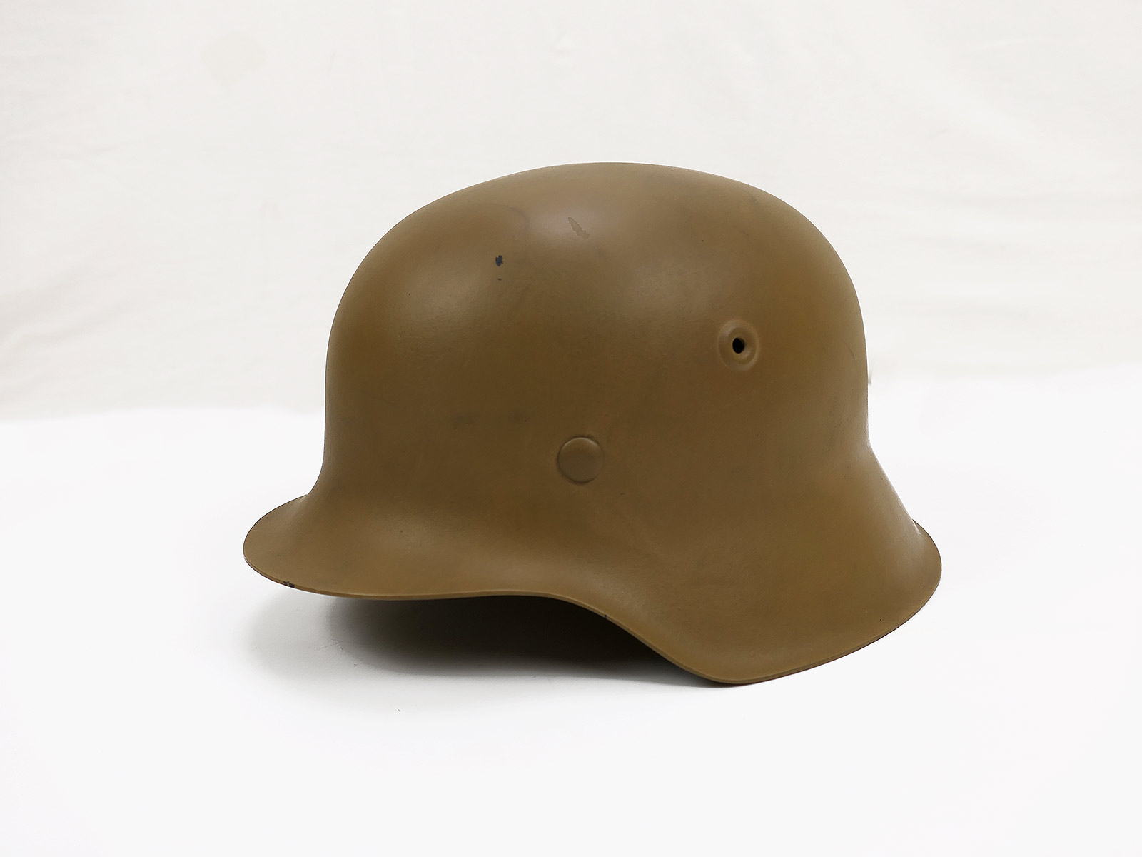 Wehrmacht DAK tropical steel helmet M42 Original Glocke (Q64) with antique helmet lining size 57 camouflage helmet