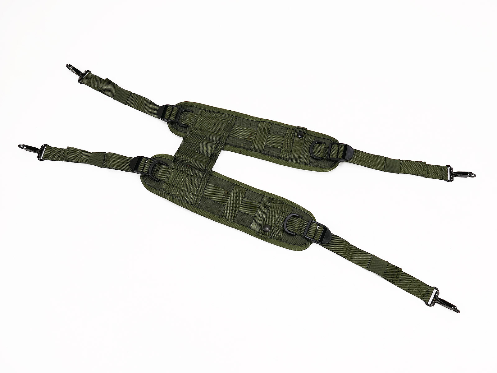 1x item from stock: SUSPENDERS Type M-1956 (as used by the US Army in Vietnam) Greek Army belt-mounted carrying frame, Vietnam and Korea