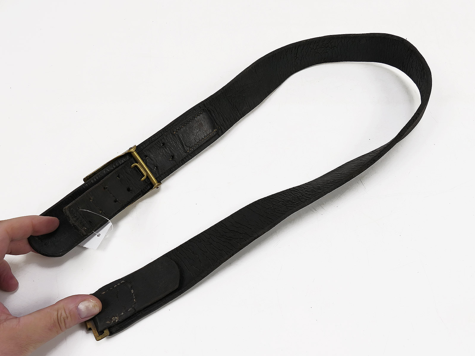 WK1 Imperial Original Belt 100 – Belt with ‘God with Us’ buckle COLLECTION BATTLE WORN