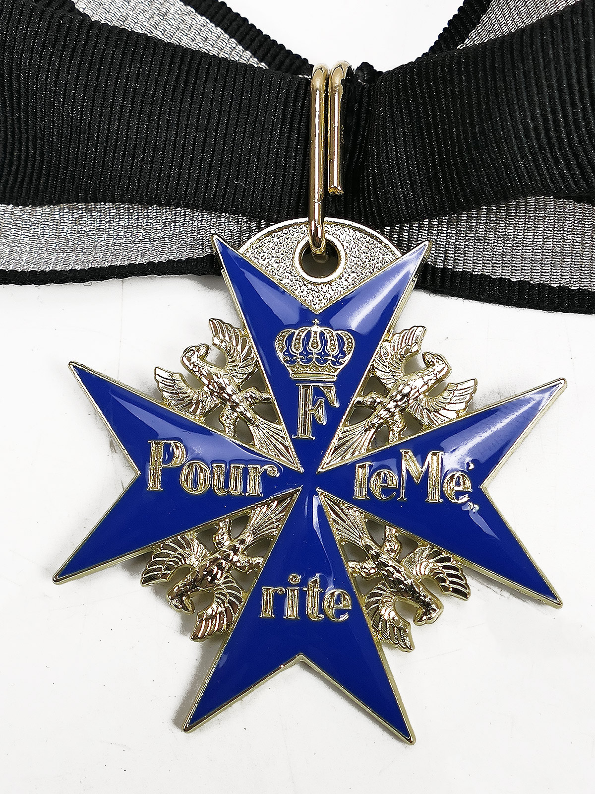 Uniform of Field Marshal Erwin Rommel, Afrika Korps; Knight’s Cross of the Pour le Mérite with General’s Sash