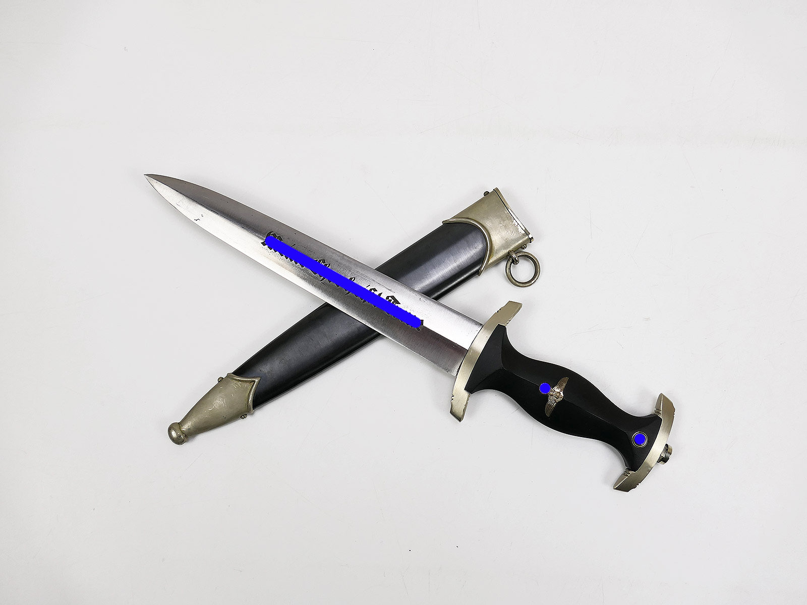 SS RZM Service Dagger M33 MEHT Manufacturer: Robert Klaas, Solingen 