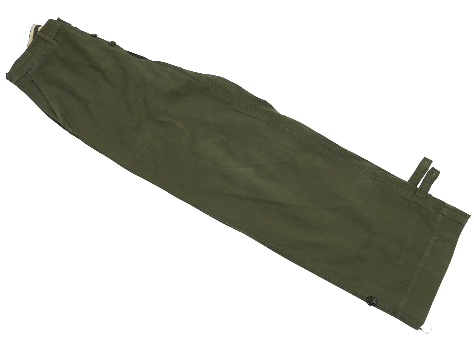 #A One-off item: US WW2 vintage M43 trousers (M1943 field trousers) – BATTLE WORN collection