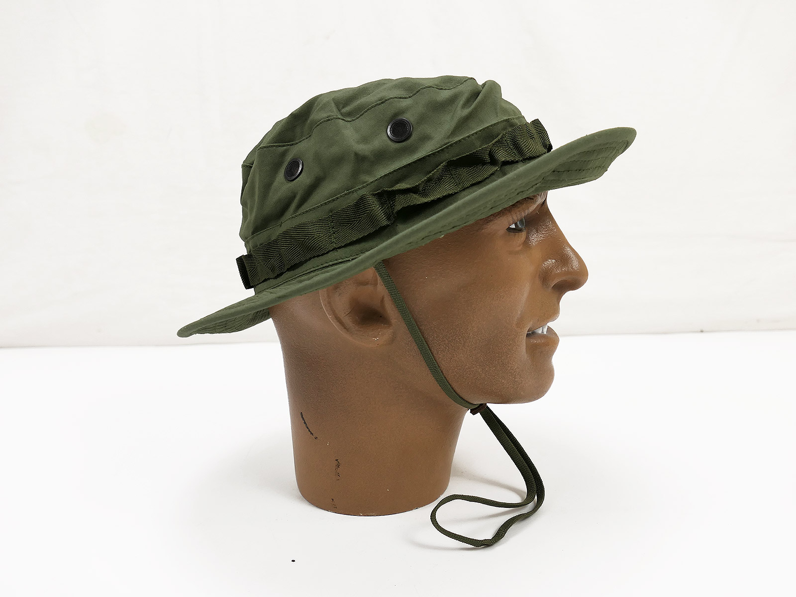 NEW: US GI Vietnam Bush Hat Boonie Jungle Hat olive DSA 65 Hat Jungle size 7 1/2 