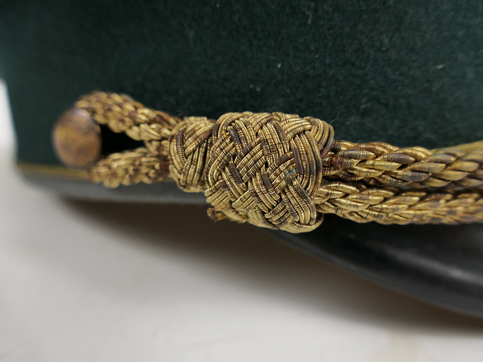 Wehrmacht Early Field Cap, General’s Size 57, Premium Museum-quality reproduction with original silver trim – COLLECTION