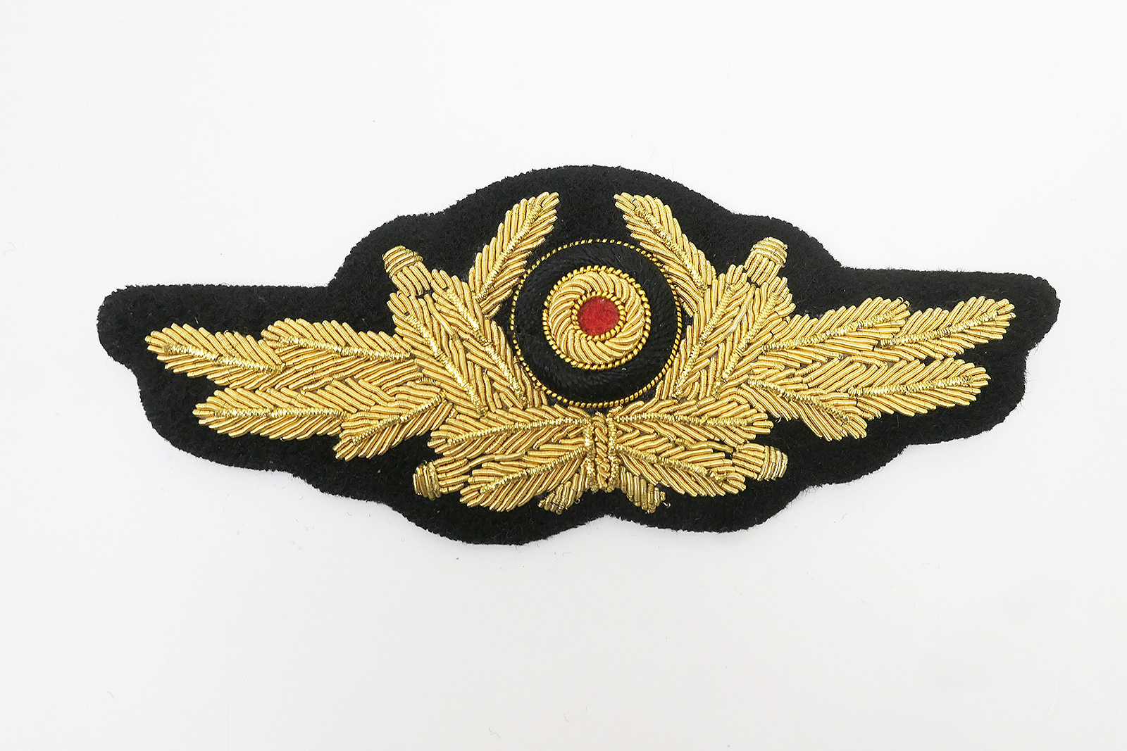 Cockade diplomatic corps peaked cap general hand embroidered