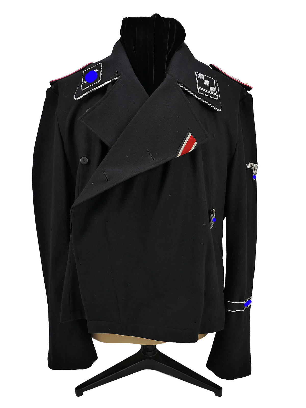 SS Obersturmführer uniform tunic; Leibstandarte A.H. tank jacket 