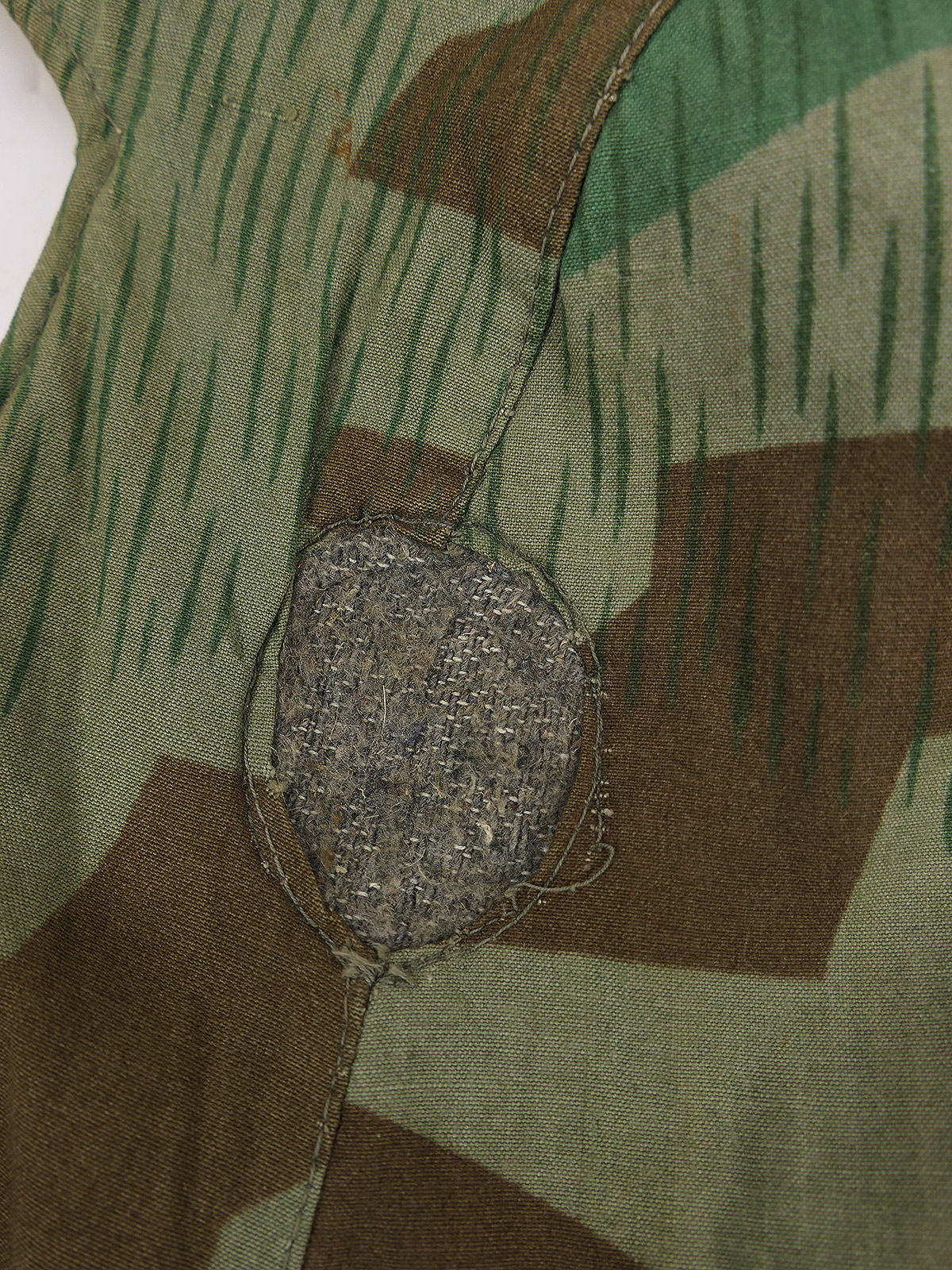 Original WW2 Wehrmacht winter balaclava, splinter camouflage / white reversible balaclava, winter reversible jacket COLLECTION