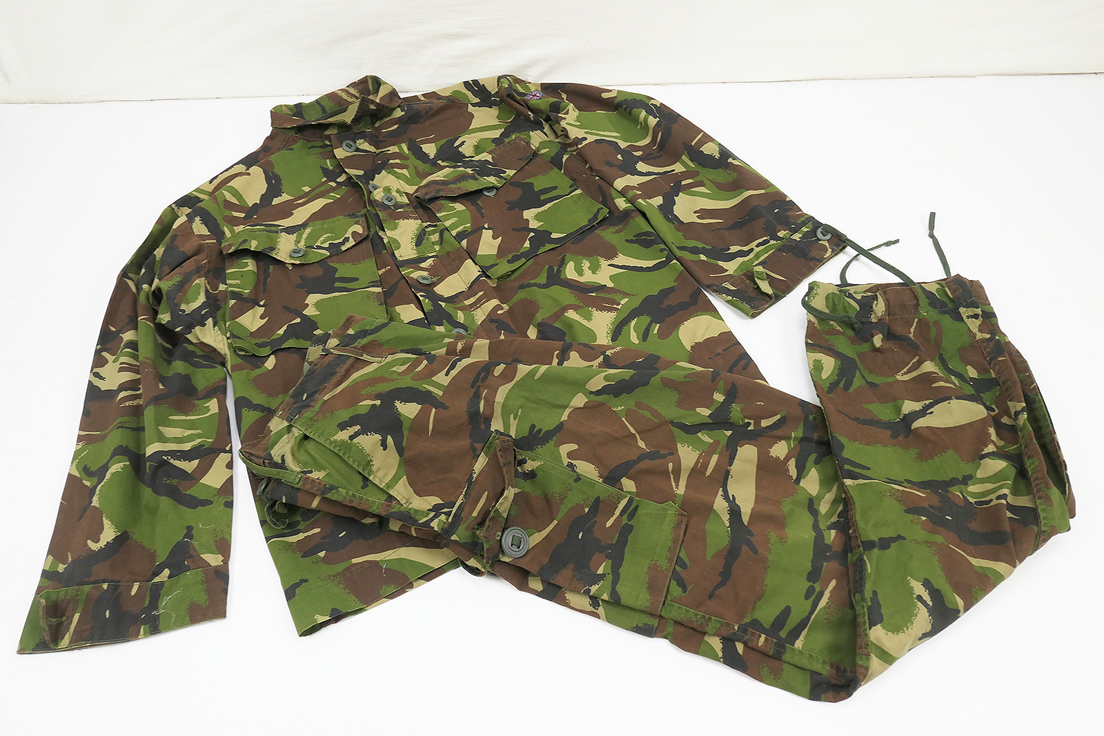 British Army Combat field jacket and trousers Woodland Lightweight - size 170/104