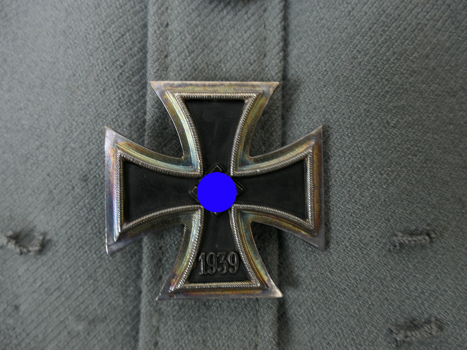 Officer’s field tunic, infantry uniform jacket – Janke COLLECTION, battle-worn