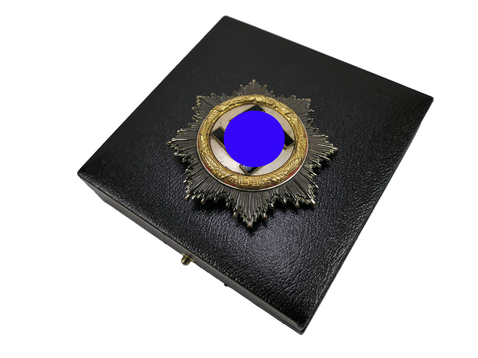 TOP SET: German Cross in Gold 1941, multi-piece, heavy-duty version with presentation case