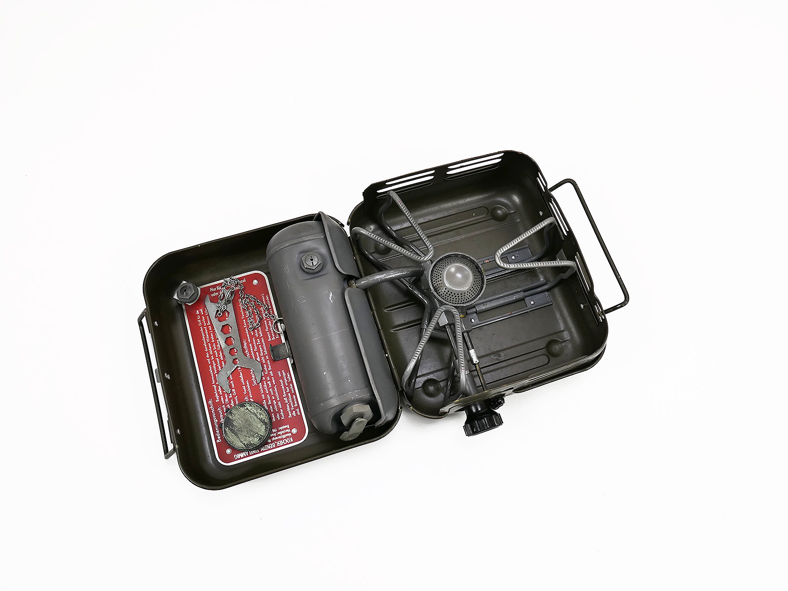 NOS TOP Original Bundeswehr petrol stove ENDERS 9061 stove (fuel: cooking petrol)