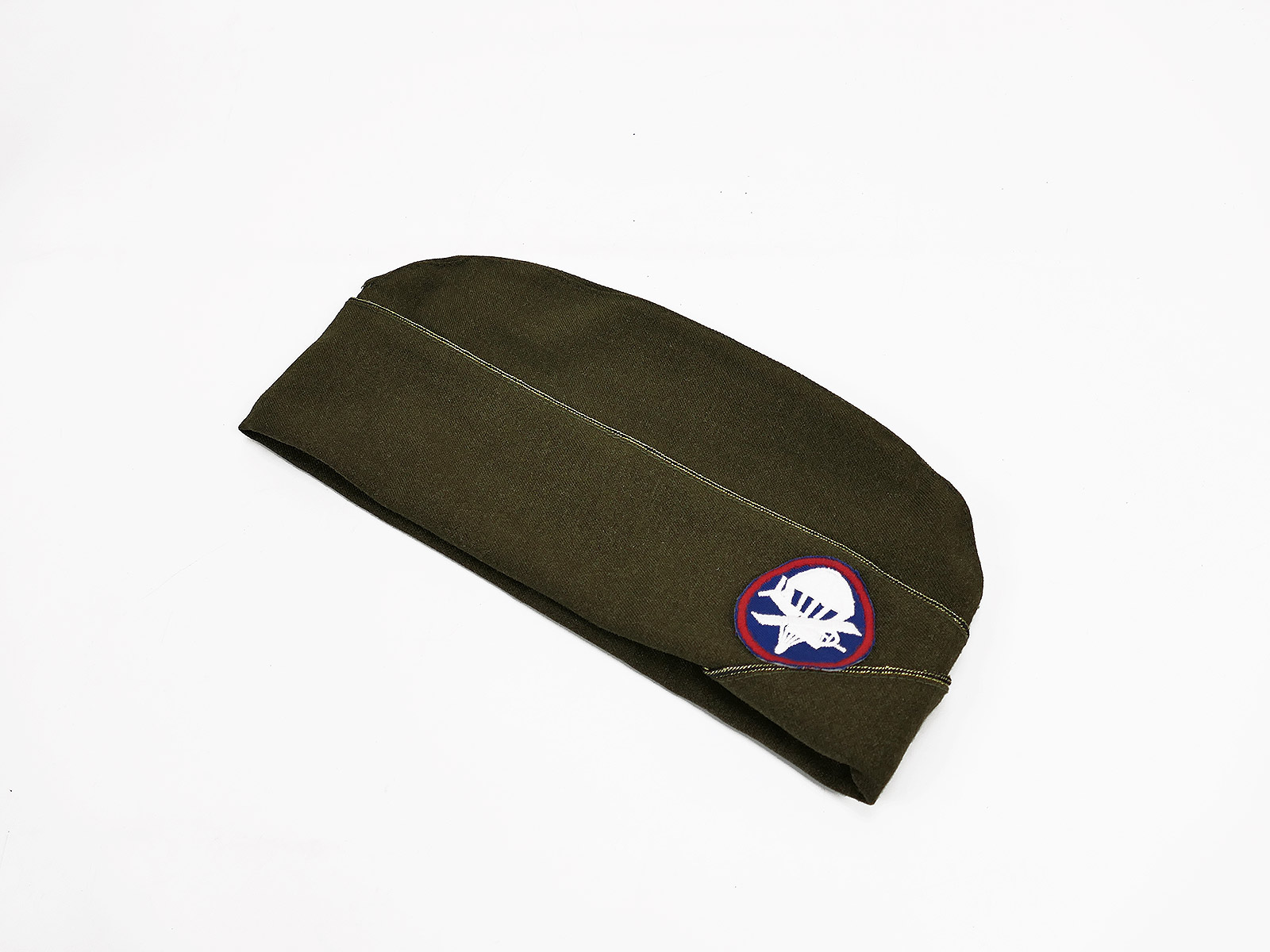 US Type WW2 Officers Lieutenant Garrison Cap Para Glider Shuttle Size 60 COLLECTION 